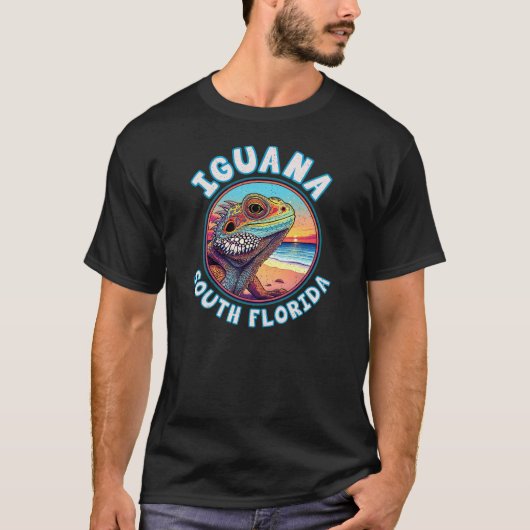 Leguan Südflorida T-Shirt (Vorderseite)