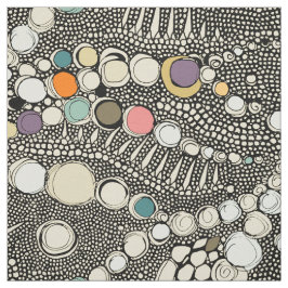 Leguanenhaut, schwarzer Pop Stoff