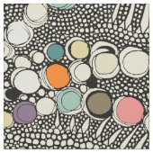 Leguanenhaut, schwarzer Pop Stoff (Nahaufnahme)