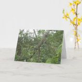 Leguangrußkarte (Version abnehmend) Karte (Gelbe Blume)