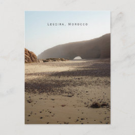 Legzira Morocco Coastal Postkarte