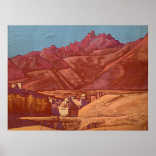Leh, Ladakh von Nicholas Roerich Poster