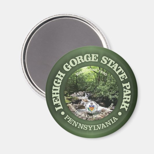 Lehigh Gorge SP Magnet (Vorderseite/Rückseite)