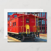Lehigh/NE Caboose 583 Postkarte (Vorne/Hinten)