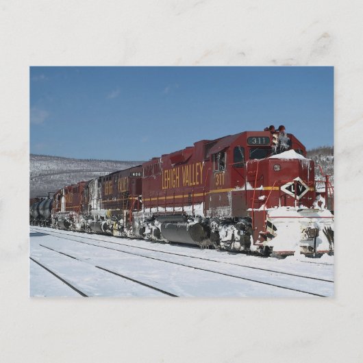 Lehigh Valley, EMD Postkarte (Vorderseite)
