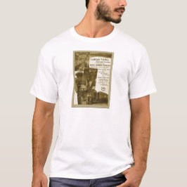 Lehigh Valley Railroad 1897 Vintage Zugposter T-Shirt