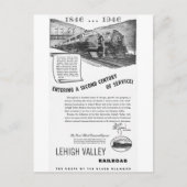 Lehigh Valley Railroad-A Second Century Service Postkarte (Vorderseite)