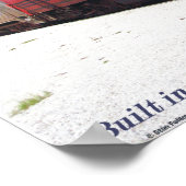 Lehigh Valley Railroad F-7A #578 am Kap May N.J. Poster (Ecke)