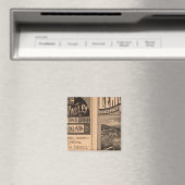 Lehigh Valley Railway Magnet (In Situ (Geschirrspüler))