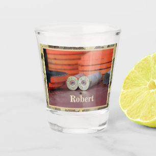 Lehm visiert die personalisierte schnapsglas