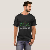Lehman Brothers 2008 Risk Management Dept T-Shirt (Vorne ganz)