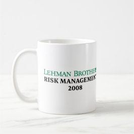Lehman Brothers Risikomanagement 2008 Kaffeetasse