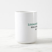 Lehman Brothers Risk Management Intern Tasse (Mittel)