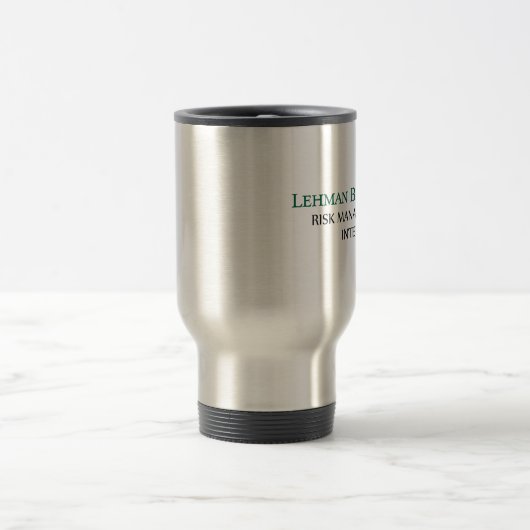 Lehman Brothers Risk Management Intern Tasse (Mittel)