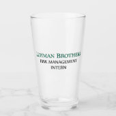 Lehman Brothers Risk Management Intern Tasse (Vorderseite)