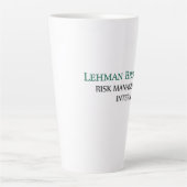 Lehman Brothers Risk Management Intern Tasse (Vorderseite)