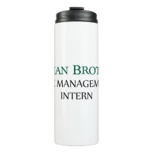 Lehman Brothers Risk Management Intern Thermosbecher
