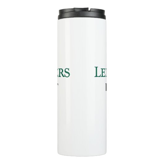 Lehman Brothers Risk Management Intern Thermosbecher (Rückseite)