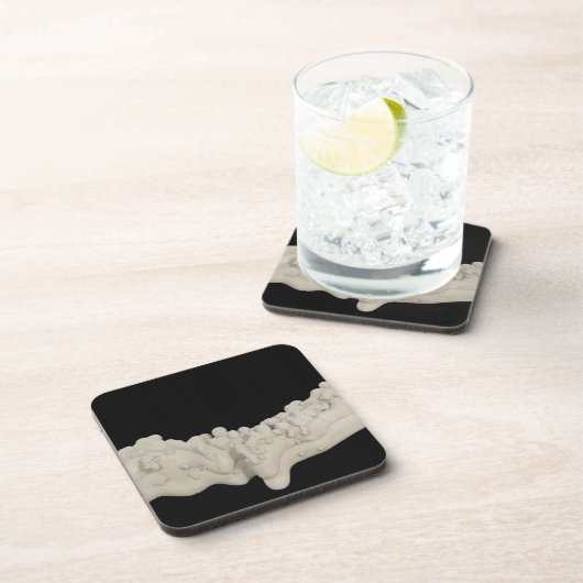 LehmConcretion Getränkeuntersetzer (Rechte Seite)