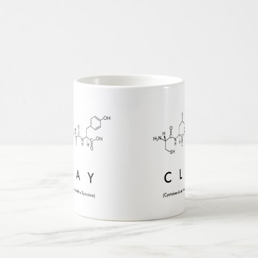 Lehmpeptid-Namen-Tasse Kaffeetasse (Mittel)