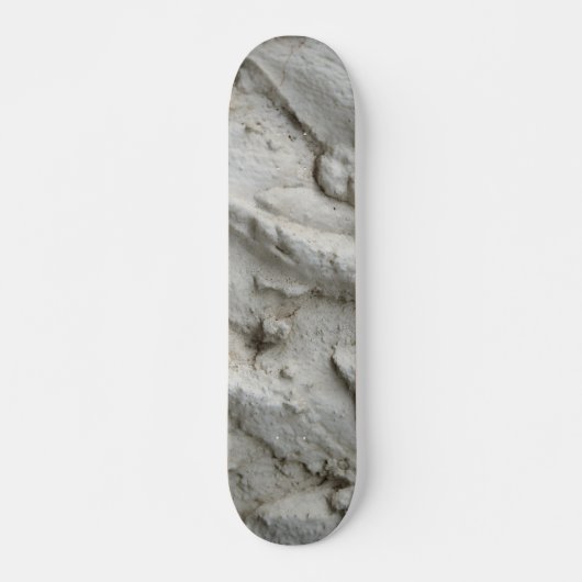 Lehmwand Skateboard (Vorne)