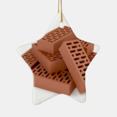 Lehmziegelsteine Keramik Ornament (Rechts)