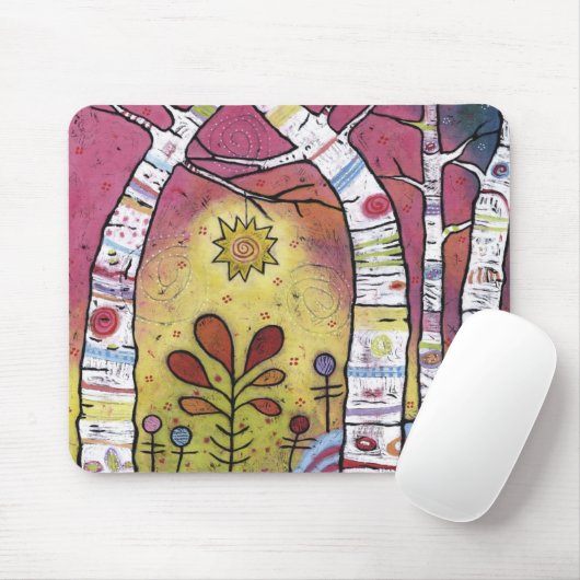 Lehnen in Starlight Mousepad - 9,25" x 7,75" (Mit Mouse)