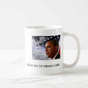 LEHNEN SIE EINFACH OBAMA-SORGFALT AB! KAFFEETASSE