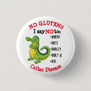 Lehnen Sie Gluten ab Button