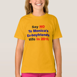 Lehnen Sie Monica die Ehefrau Ex-Freunde im Jahre T-Shirt