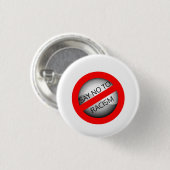 Lehnen Sie Rassismus ab Button (Vorne & Hinten)