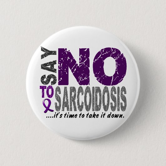 Lehnen Sie Sarkoidosis 1 ab Button (Vorderseite)