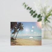 Lehnen Sie sich zurück und entspannen Sie sich in Postkarte (Stehend Vorderseite)