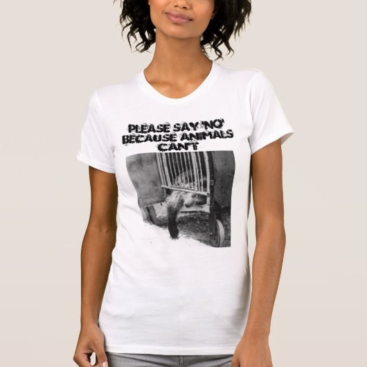 Lehnen Sie Zirkusse ab T-Shirt (Vorderseite)