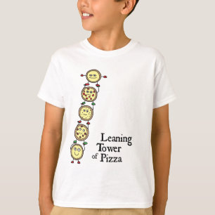 Lehnender Turm der Pizza T-Shirt