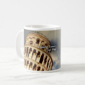 Lehnender Turm historischer Tasse Pisas (Vorderseite Links)