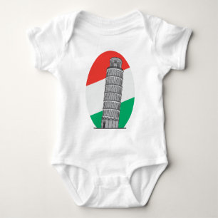 Lehnender Turm Italiens von Pisa Baby Strampler