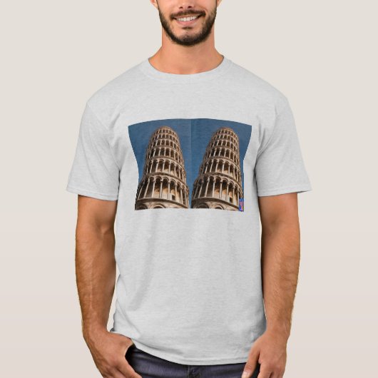 Lehnender Turm-T - Shirt (Vorderseite)