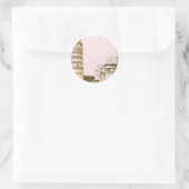 Lehnender Turm von Pisa-Aufkleber Runder Aufkleber (Tasche)