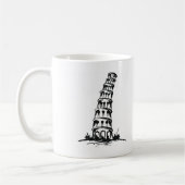 Lehnender Turm von Pisa Kaffeetasse (Links)