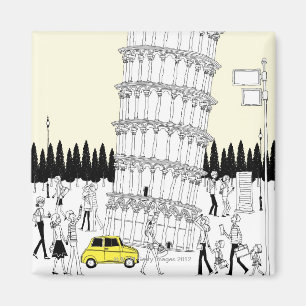 Lehnender Turm von Pisa Magnet