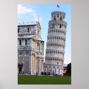 Lehnender Turm von Pisa Poster