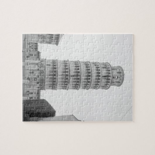 Lehnender Turm von Pisa Puzzle (Horizontal)