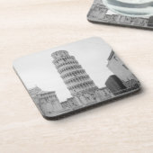 Lehnender Turm von Pisa Untersetzer (Linke Seite)