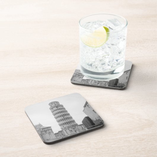 Lehnender Turm von Pisa Untersetzer (Rechte Seite)