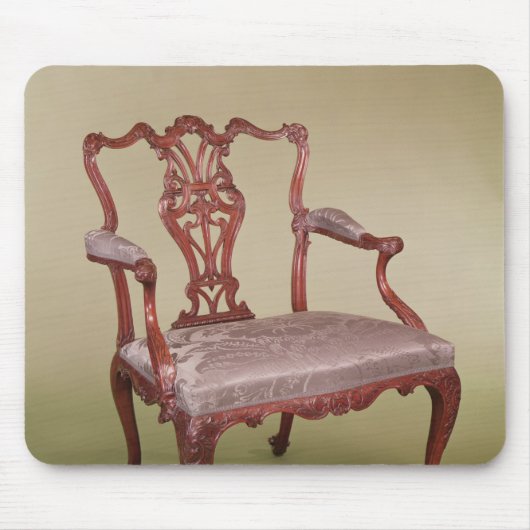 Lehnsessel durch Thomas Chippendale, c.1760 Mousepad (Vorne)