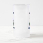 Lehnsessel-Quarterback-Tasse Mattglas Bierglas (Mittel)