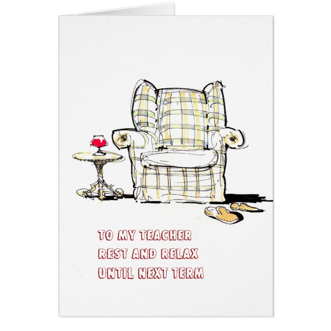 Lehnsessel zu meiner Lehrer-Erholung, entspannen (Vorne)