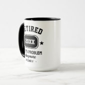 Lehnsucht nicht mein Problem noch mehr Frauen Männ Tasse (Vorderseite Links)