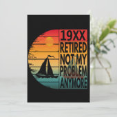 Lehnt nicht mein Problem noch einmal Einladung (Stehend Vorderseite)